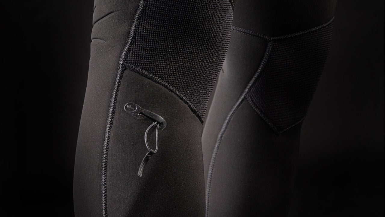 Majestic Fullsuit 5/3mm Fzip - Key pocket 2.0: keyloop with mini buckle technology
